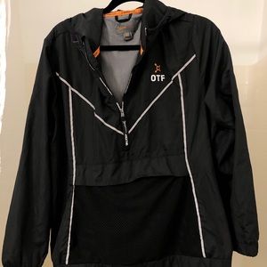 Black Orangetheory Half Zip Anorak Women’s XL
